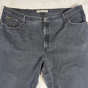 Lee Jeans Men's 40x32 Regular Fit Charcoal Wash Denim Skater Y2K